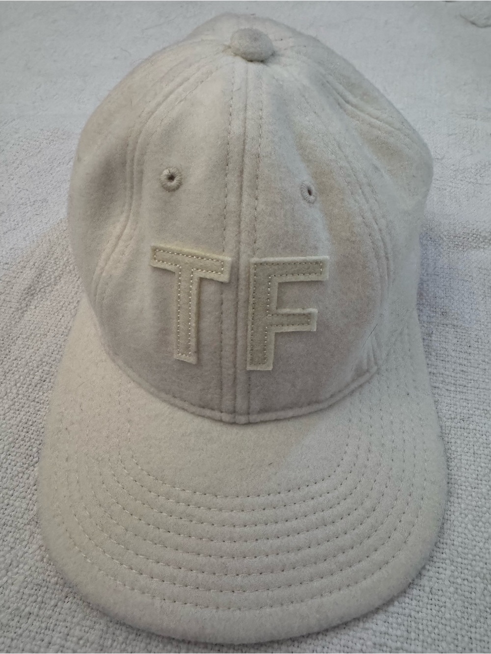 Teddy Fresh brush cotton logo adjustable strap hat-SZ OSFM